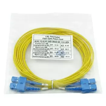 BlueOptics SFP3232BU50MK InfiniBand šviesolaidinis kabelis 50 m SC geltonas