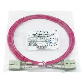 BlueOptics SFP3232FU10MK InfiniBand 10 m SC-SC šviesolaidinis kabelis, OM4, LSZH