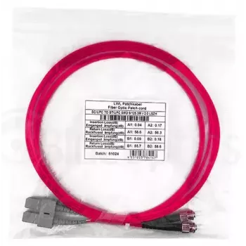 BlueOptics SFP3233FU1MK InfiniBand šviesolaidinis kabelis 1 m SC ST OM4