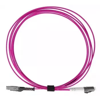 Skaidulinis optinis kabelis BlueOptics SFP9231FU2MK MDC LC OM4 2 m raudonas