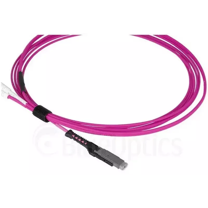 Šviesolaidinis laidas BlueOptics SFP9231FU7.5MK MDC LC OM4 7,5 m Magenta