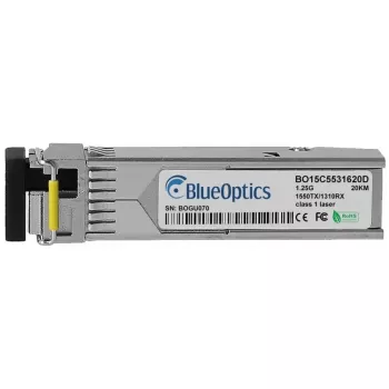 SFP siųstuvas-imtuvas BlueOptics SFP-BXD53-20KM-MR-BO 1250 Mbit/s