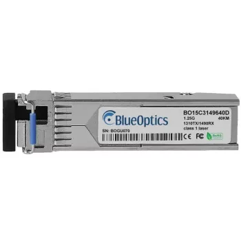 SFP siųstuvas-imtuvas BlueOptics SFP-GIG-BX-U40-BO 1250 Mbit/s 1310 nm