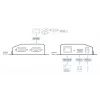 Įrenginių serveris ATEN 2-Port RS-232 SN3002-AX-G