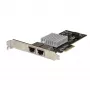StarTech.com dviejų prievadų 10G PCIe tinklo adapterio plokštė - Intel X550AT 10GBASE-T ir NBASE-T PCI Express tinklo sąsajos adapteris 10/5/2.5/1GbE kelių gigabitų Ethernet 5 greičių NIC LAN kortelė