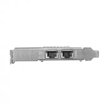 StarTech.com dviejų prievadų 10G PCIe tinklo adapterio plokštė - Intel X550AT 10GBASE-T ir NBASE-T PCI Express tinklo sąsajos adapteris 10/5/2.5/1GbE kelių gigabitų Ethernet 5 greičių NIC LAN kortelė
