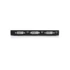StarTech.com 2 prievadų DVI vaizdo skirstytuvas su garsu, DVI, 2x DVI, 1920 x 1200 pikselių, juoda, aliuminis, 10 m