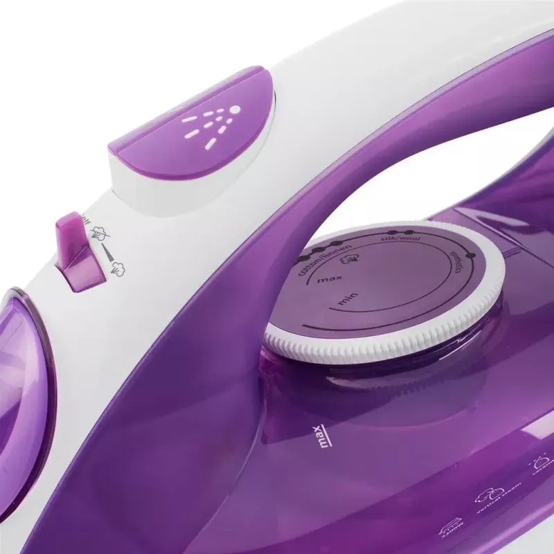 Sausas ir garinis lygintuvas Tristar ST-8350 keraminis padas 2200 W violetinis