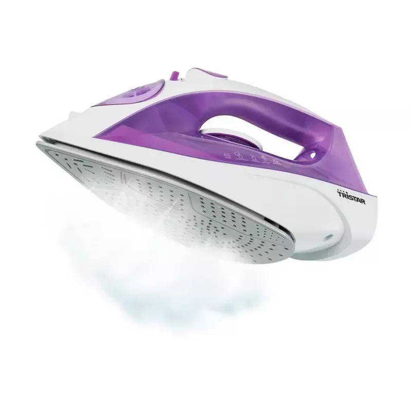 Sausas ir garinis lygintuvas Tristar ST-8350 keraminis padas 2200 W violetinis