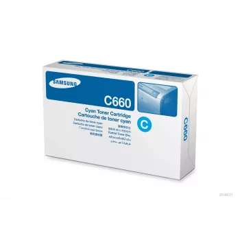 Samsung CLP-C660B didelės talpos purpurinis (cyan) toneris, 2000 puslapių