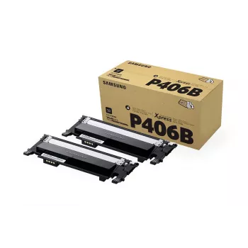 Samsung CLT-P406B originali juoda tonerio kasetė 2 vnt.