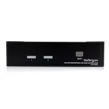 StarTech.com SV231DVIUA 2 prievadų DVI USB KVM jungiklis su garsu ir USB 2.0 šakotuvu