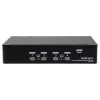 StarTech.com 4 prievadų USB DisplayPort KVM jungiklis su garsu, 3840 x 2400 pikselių, juodas