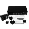 StarTech.com 4 prievadų USB DisplayPort KVM jungiklis su garsu, 3840 x 2400 pikselių, juodas