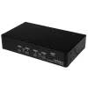 StarTech.com 4 prievadų USB DisplayPort KVM jungiklis su garsu, 3840 x 2400 pikselių, juodas