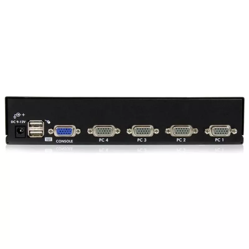 StarTech.com SV431DUSBU 4 prievadų 1U stovo USB KVM jungiklis su OSD, 1920 x 1440 pikselių