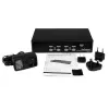 StarTech.com SV431DUSBU 4 prievadų 1U stovo USB KVM jungiklis su OSD, 1920 x 1440 pikselių