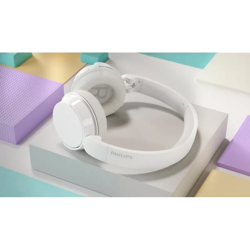 Philips 4000 serijos TAH4209WT/00 belaidės ausinės ant ausų, baltos