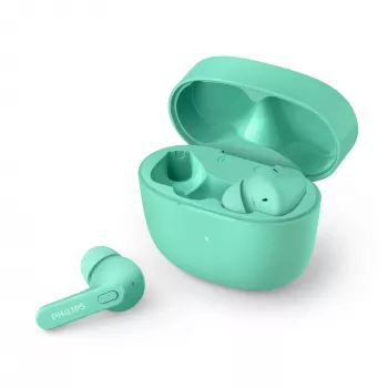 Philips 2000 serijos TAT2206GR/00 belaidės ausinės True Wireless Stereo (TWS) į ausį Skambučiai/Muzika Bluetooth Turkio spalvos