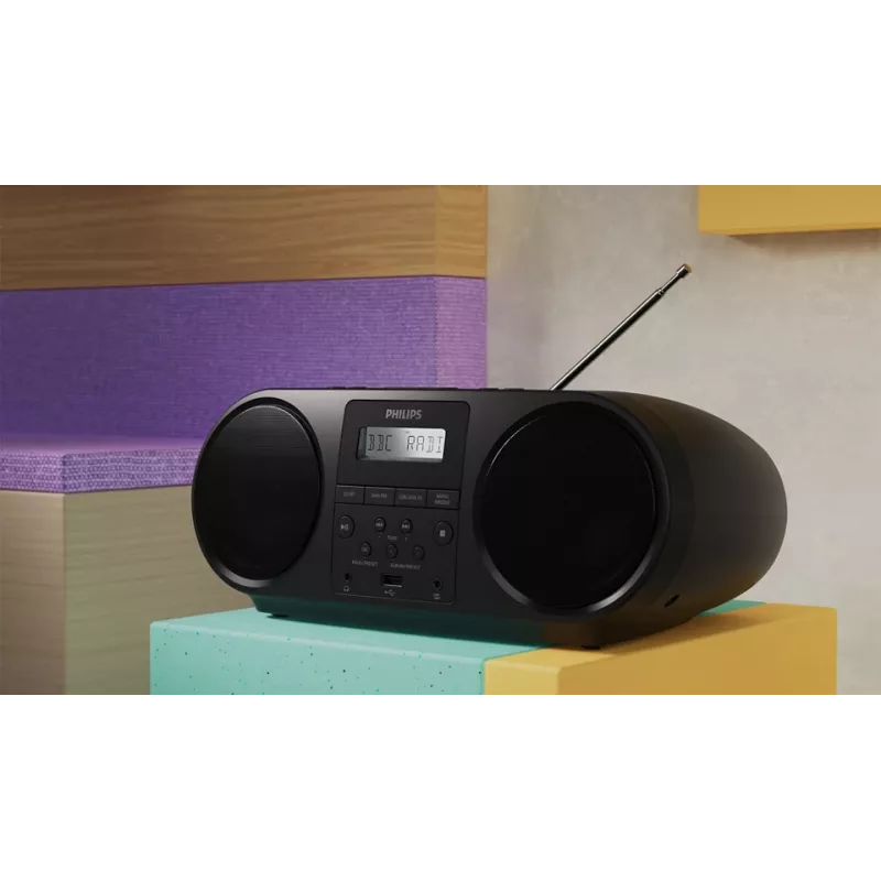 Philips TAZ6000/10 CD grotuvas, nešiojamas, juodas