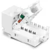 Keystone modulis Trendnet TC-K50C6 Cat6, 50 vnt., įrankio nereikalaujantis, baltas