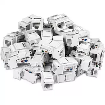 Keystone modulis Trendnet TC-K50C6 Cat6, 50 vnt., įrankio nereikalaujantis, baltas