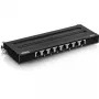 Patch Panel Trendnet TC-P08C6AS, 8 prievadų, Cat6A, ekranuotas, montuojamas ant sienos