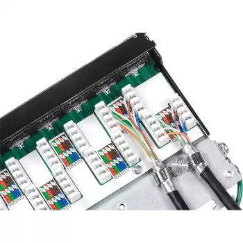 Patch Panel Trendnet TC-P12C6AS 12 prievadų Cat6A ekranuotas sieninis