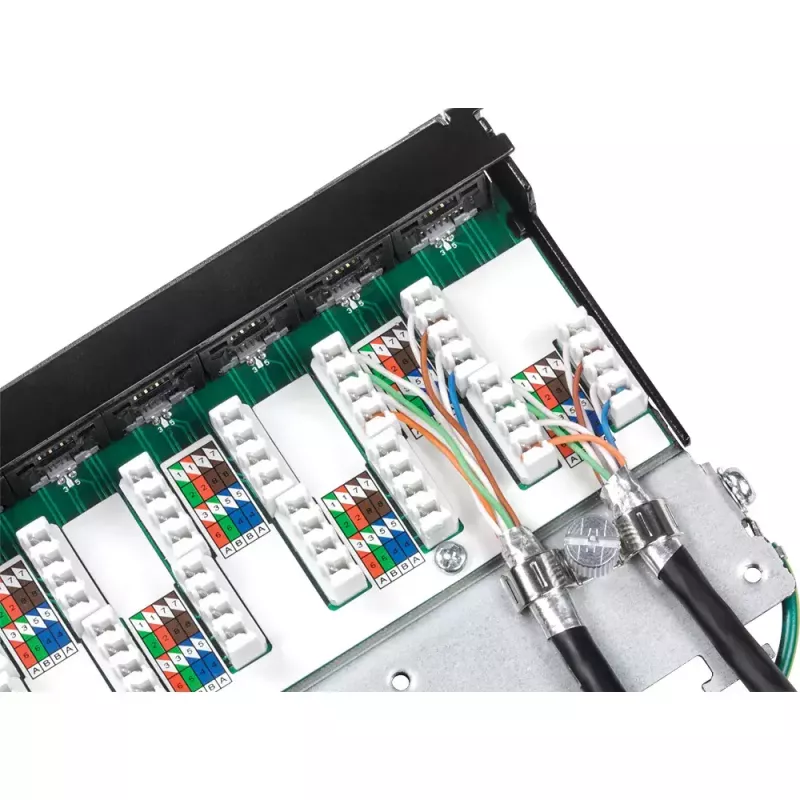 Patch Panel Trendnet TC-P12C6AS 12 prievadų Cat6A ekranuotas sieninis