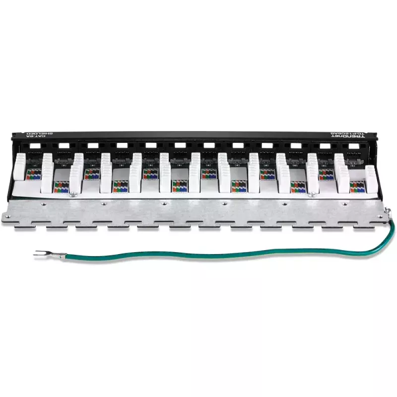 Patch Panel Trendnet TC-P12C6AS 12 prievadų Cat6A ekranuotas sieninis