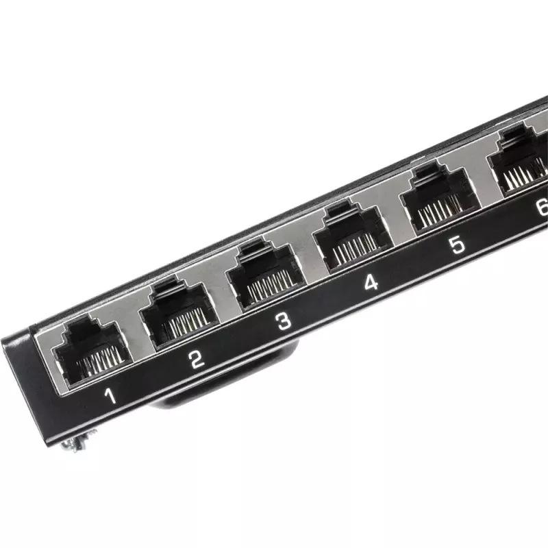 Patch Panel Trendnet TC-P12C6AS 12 prievadų Cat6A ekranuotas sieninis
