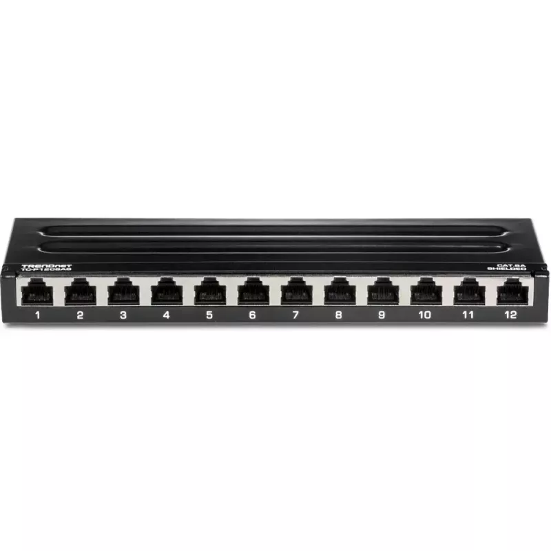 Patch Panel Trendnet TC-P12C6AS 12 prievadų Cat6A ekranuotas sieninis