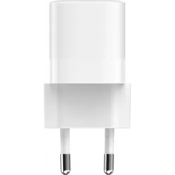 Vision USB-C įkroviklis 30W EU kištukas Baltas Universalus maitinimo adapteris
