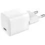 Vision USB-C įkroviklis 30W EU kištukas Baltas Universalus maitinimo adapteris