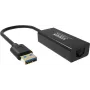 Tinklo plokštė Vision TC-USBETH/BL, USB į RJ45 adapteris