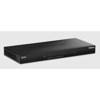 Nevaldomas jungiklis Trendnet TEG-S3160 16 prievadų 2,5G Ethernet stalinis juodas
