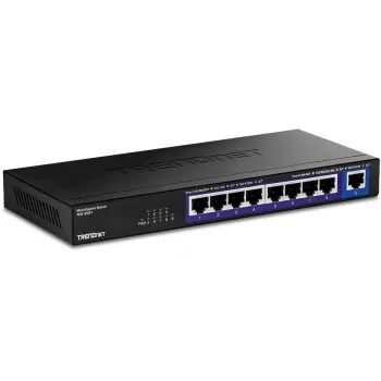TRENDnet TEG-S591 nevaldomas 8 prievadų 2.5G Ethernet komutatorius, 100/1000/2500, 60 Gbit/s, MAC lentelė 4000, montuojamas ant sienos