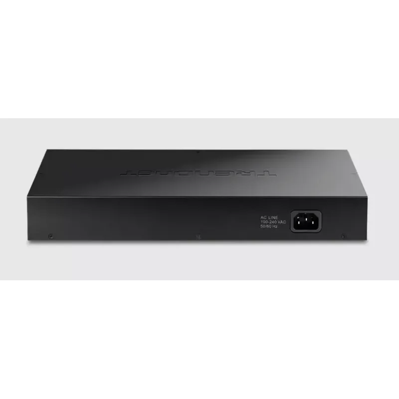 Nevaldomas komutatorius Trendnet TEG-S7102 10G Ethernet 8 prievadų juodas
