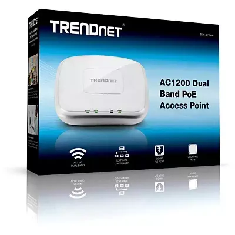 Belaidžio ryšio prieigos taškas Trendnet TEW-821DAP v1.0R 2,4 GHz 5 GHz AC1200