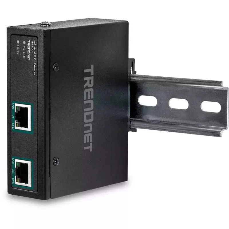 Trendnet TI-E100 pramoninis gigabitinis PoE+ prailgintuvas