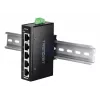 Tinklo jungiklis TRENDnet TI-ELC50 nevaldomas 5 prievadų Fast Ethernet (10/100), 9.6–60V, sieninis/DIN-bėgio montavimas