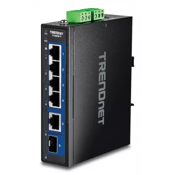 Trendnet TI-G50611 Pramoninis nevaldomas 6 prievadų 2.5G Ethernet komutatorius su 10G SFP palaikymu