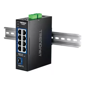 TRENDnet TI-G5091 Pramoninis nevaldomas 9 prievadų 2,5G eterneto jungiklis su 10G SFP+ prievadu