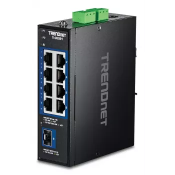 TRENDnet TI-G5091 Pramoninis nevaldomas 9 prievadų 2,5G eterneto jungiklis su 10G SFP+ prievadu