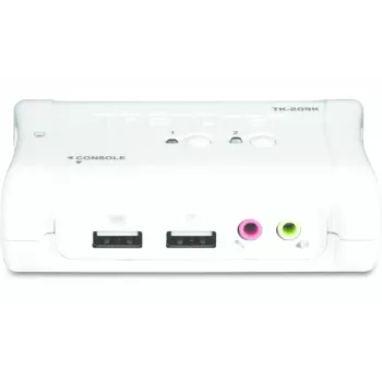 KVM jungiklis Trendnet TK-209K, 2 prievadai, VGA, USB, garsas
