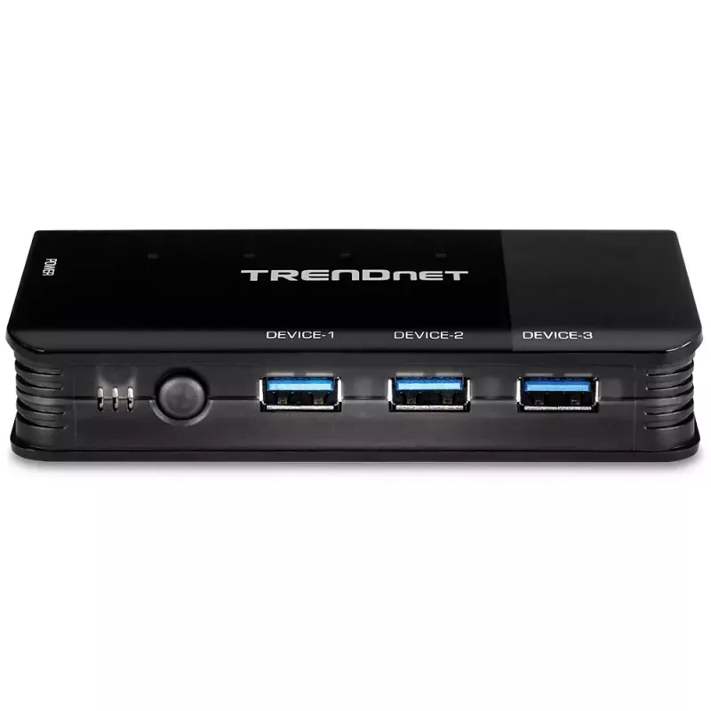 USB jungiklis Trendnet TK-U404, 4 prievadai, USB 3.1 Gen 1