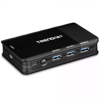 USB jungiklis Trendnet TK-U404, 4 prievadai, USB 3.1 Gen 1
