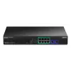 Nevaldomas jungiklis Trendnet TPE-1020SB 8 prievadų Gigabit Ethernet PoE 1U