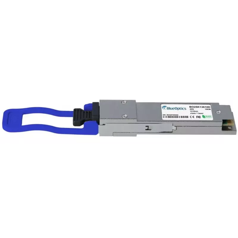 Skaidulinės optikos siųstuvas-imtuvas BlueOptics TRX100257-BO 40000 Mbit/s QSFP