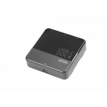 ATEN UH3233 USB 3.2 Gen 1 (3.1 Gen 1) Type-C laidinis USB mazgas, juodas